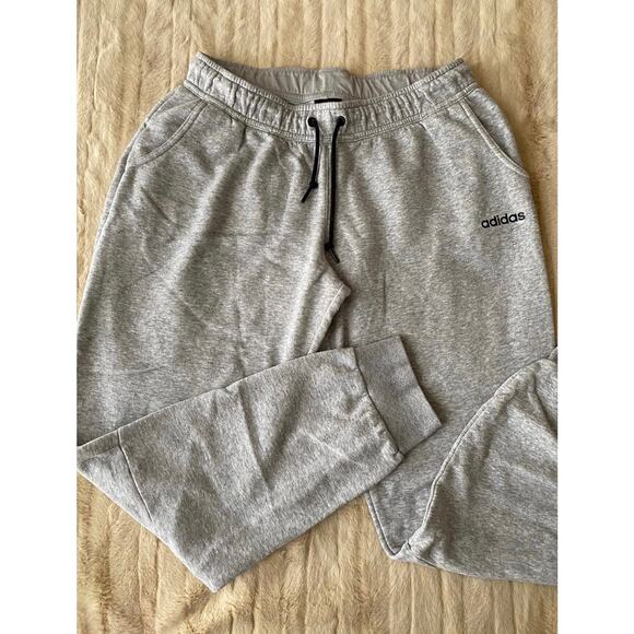 Adidas size medium gray grey sweatpants sweat pants lounge pants women's - Picture 3 of 8